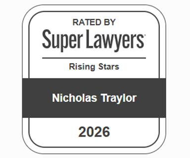 Rated by Super Lawyers | Rising Stars | Nicholas Traylor | 2026